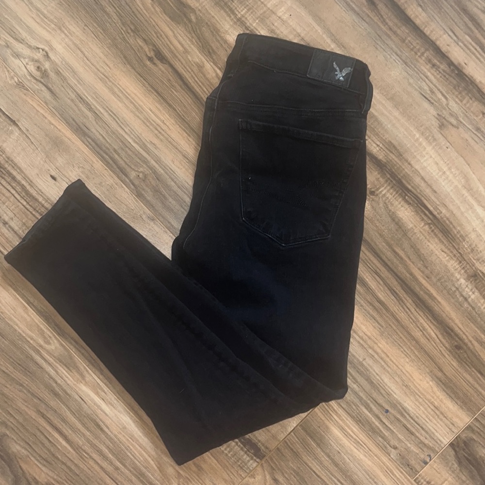 American Eagle Black Skinny Jeans